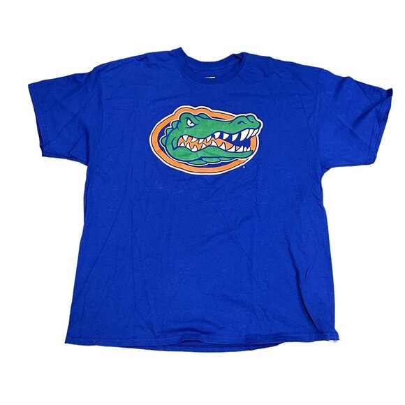 Box Seat Clothing XXL UF Florida Gator TShirt Blue Short Sleeve Graphic Print - Picture 9 of 9